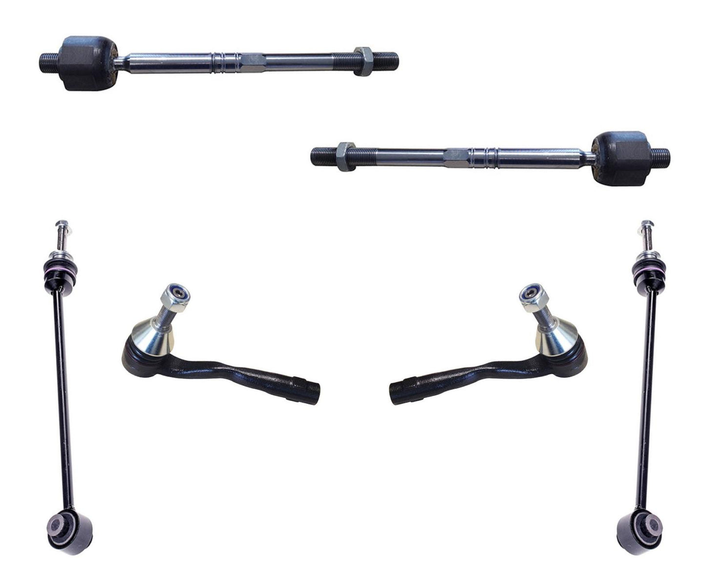 Varillas y enlaces delanteros interiores y exteriores para Mercedes Benz ML320 2012-2015