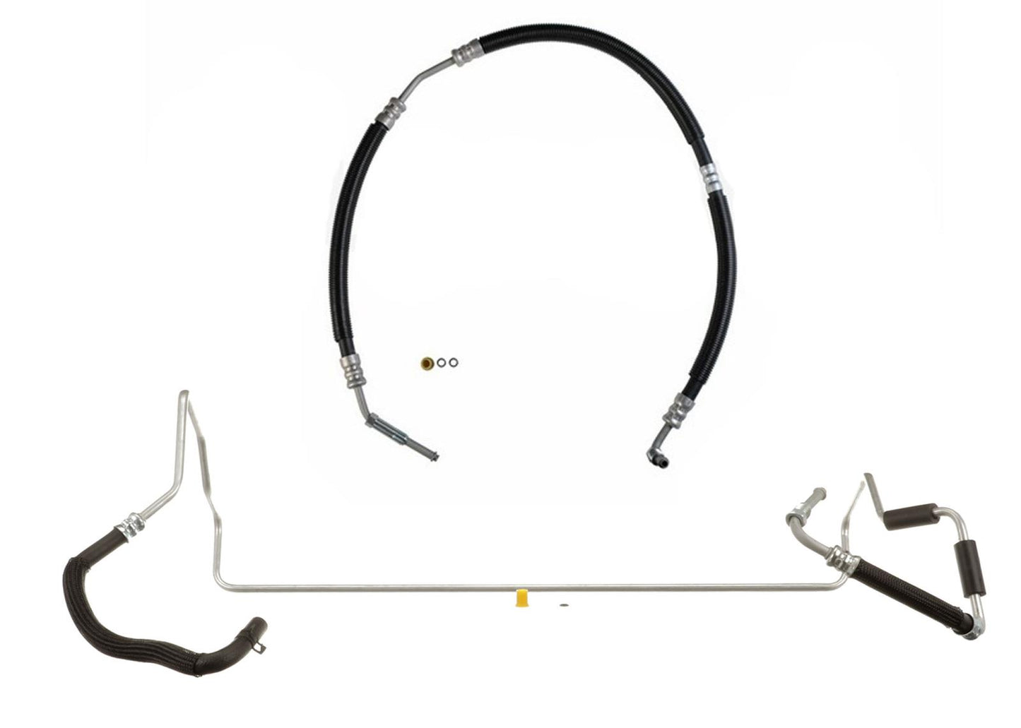 Power Steering Pressure & Return Hose For Wrangler 07-11 3.8 USA Left Hand Drive