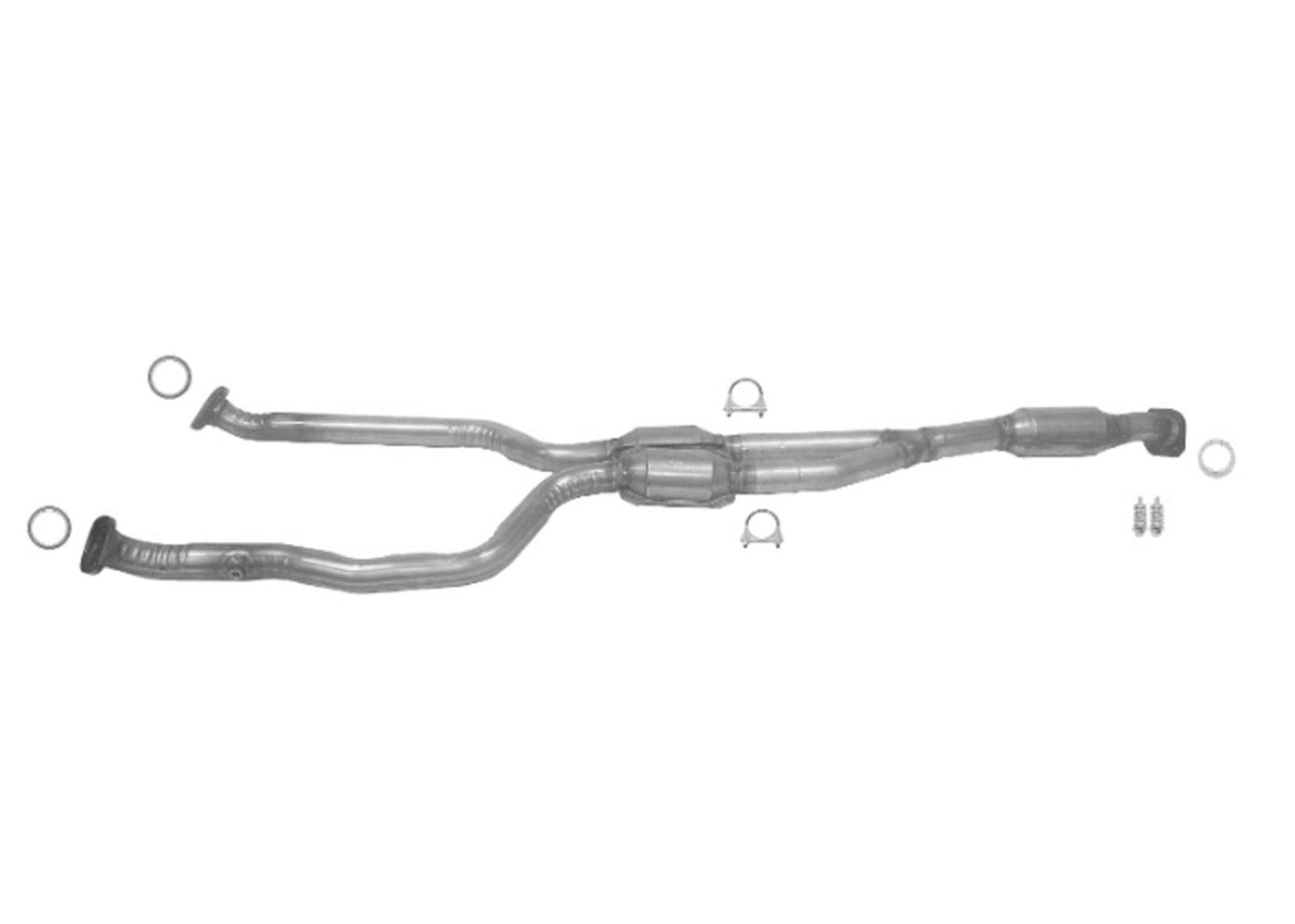 Convertidor catalítico trasero para tracción total AWD Lexus IS250 2006-2012 AWD