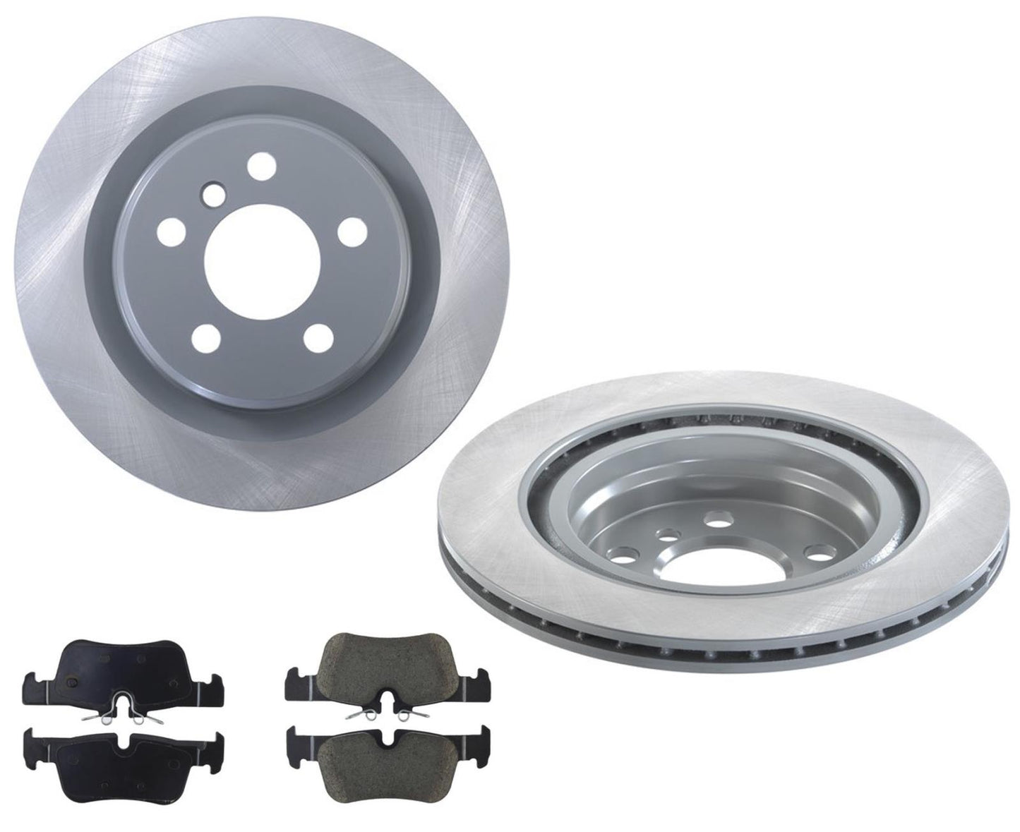 Pastillas de cerámica de rotores de freno de disco trasero revestidos para BMW X1 2016-2021 REF 34216799369