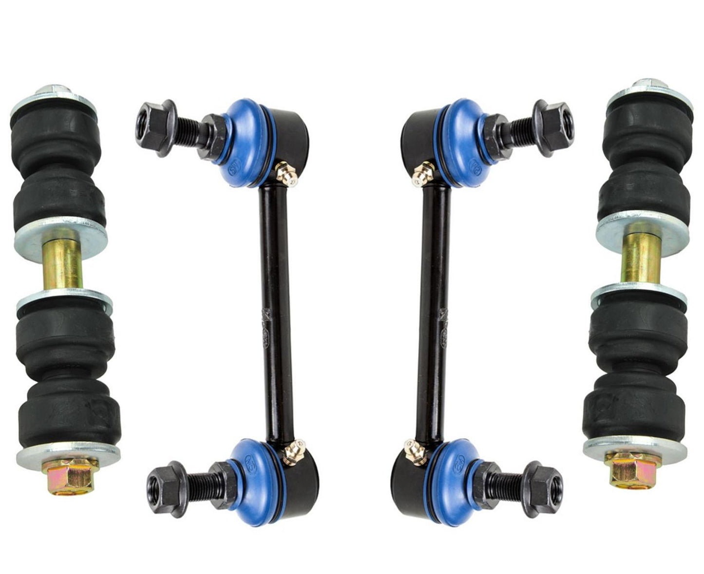 Front & Rear Mevotech Sway Bar Links Assembly For Nissan NV1500 NV2500 12-2021
