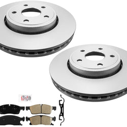 For Jeep GRAND CHEROKEE 11-2015 Standard 330MM Disc Brake Rotors and Brake Pads