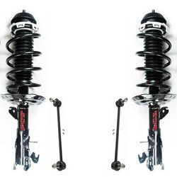 Front Struts W/ Coil Spring Assembly & Sway Bar Links For Honda Insight 10-2014