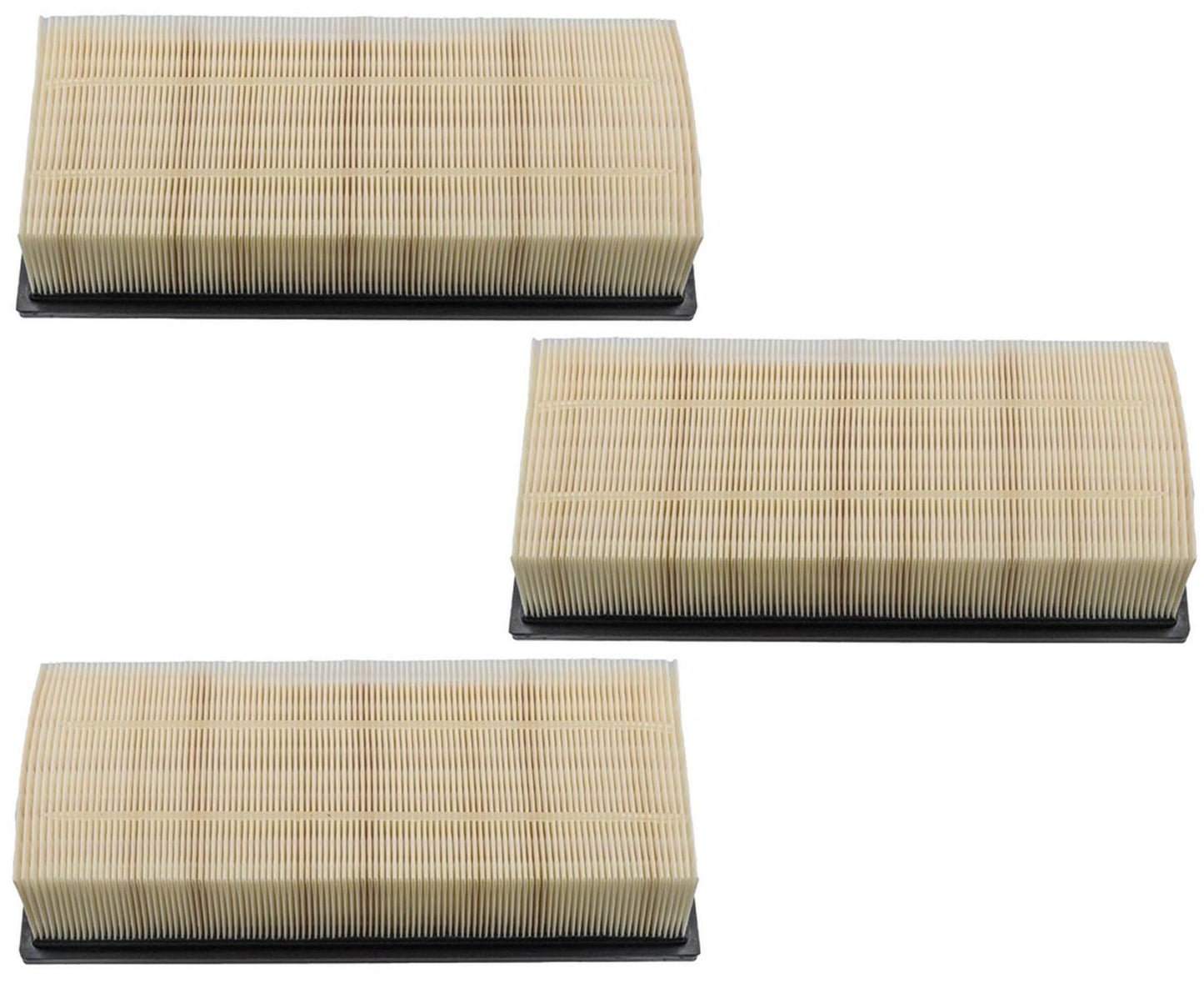 3 Pack Engine Air Filter For F53 6.8L 2006-2019 F59 6.8L 2011-2019