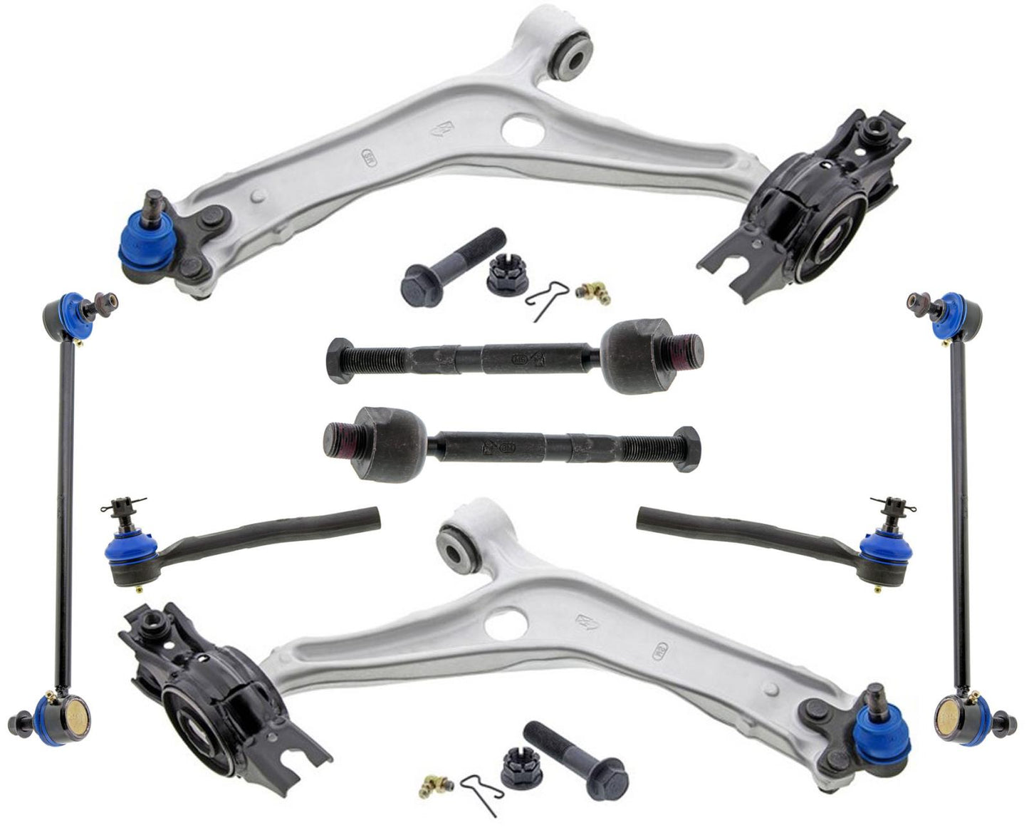 Mevotech Control Arms Tie Rods & Links For Honda Accord 1.5L Automatic 2018-22