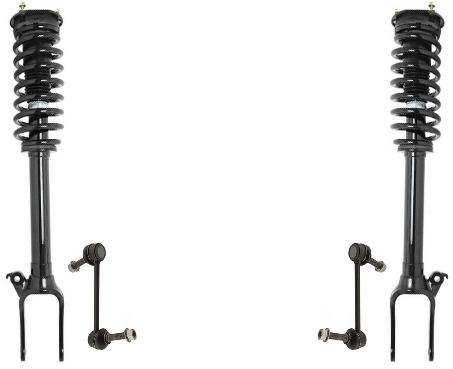 Front Struts & Links For Mercedes Benz ML320 07-09 Exc. Active Damping