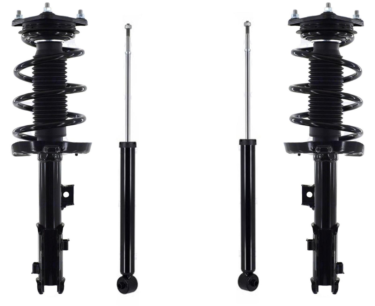 Front Complete Struts W/ Coil Spring Assembly For Kia Soul 2014-2019