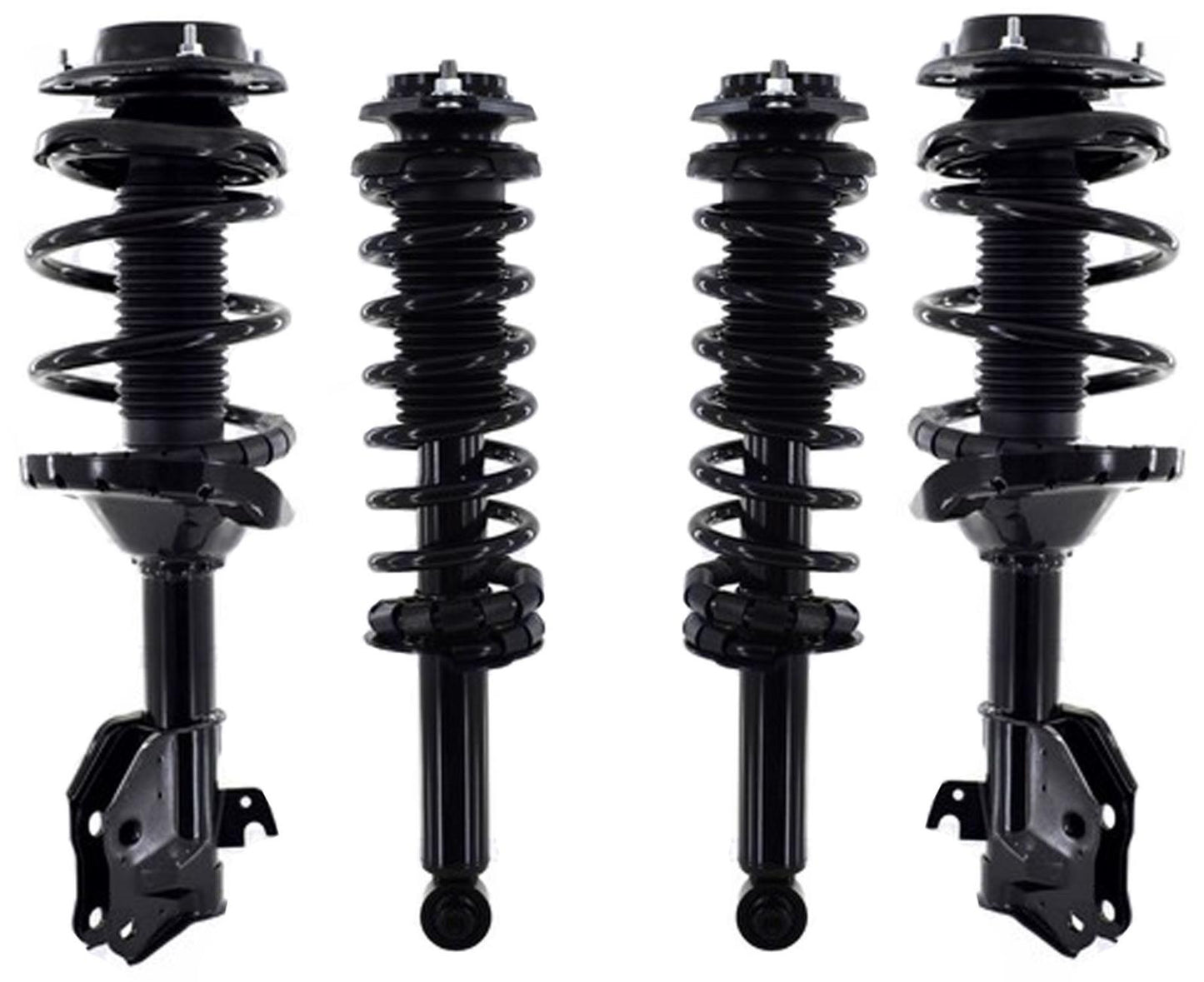 Puntales completos delanteros y traseros con conjunto de resorte helicoidal para Subaru Forester XT 2017