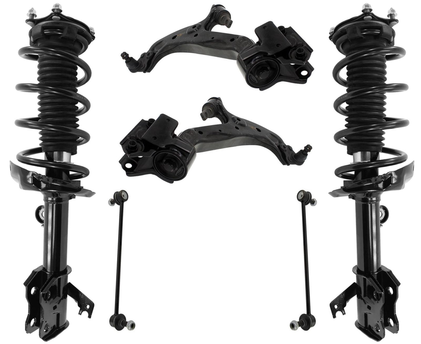 Brazos de control y enlaces de puntales delanteros para Honda CR-V con tracción delantera 2015-2016