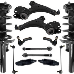 Front Complete Sruts Lower Control Arms Tie Rods & Links For Volvo XC60 10-2017