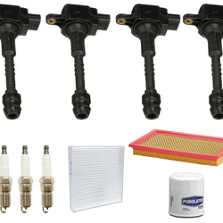 Bobina de encendido directo, bujías y filtros para Nissan Sentra 1.8L 2002-2006