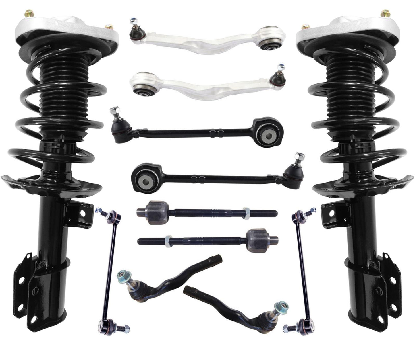 Barras de acoplamiento y enlaces de brazos de control de puntales delanteros para E250 4Matic Sedan 2014-2016