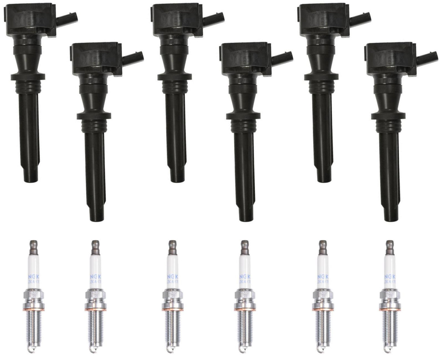 Direct Ignition Coil & Laser Iridium Spark Plugs For Range Rover 3.0L 2014-2019