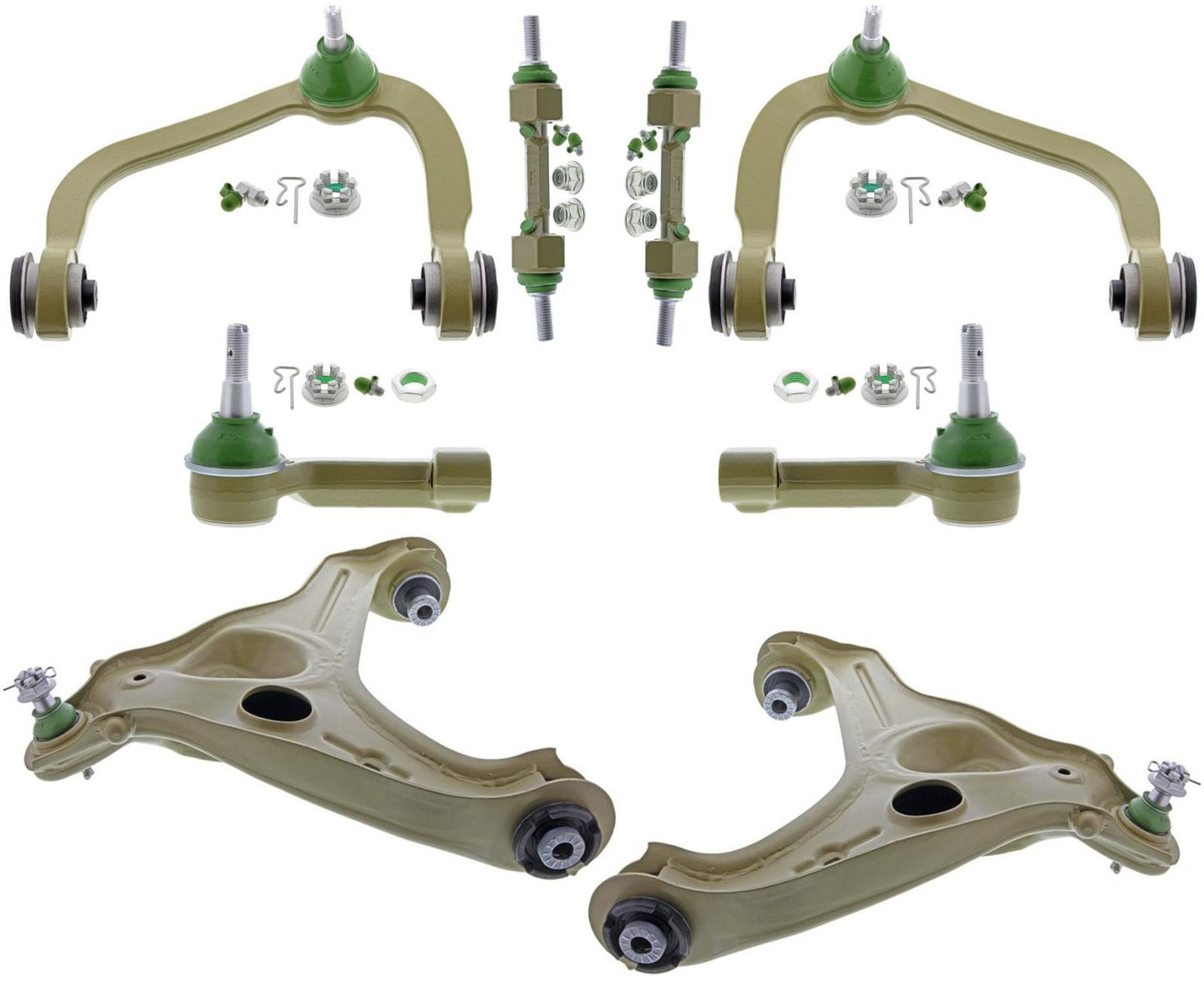 Off Road Upper & Lower Control Arms & Links For Ford F150 4 Wheel Drive 09-2013