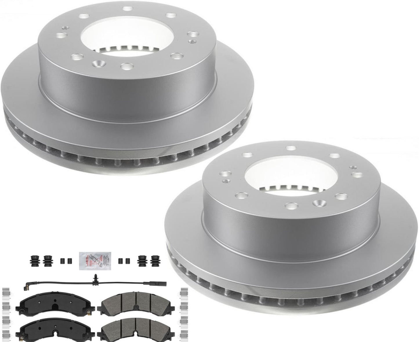 Pastillas de freno de disco recubiertas Frt GEO para Silverado 2500HD 2020-2023