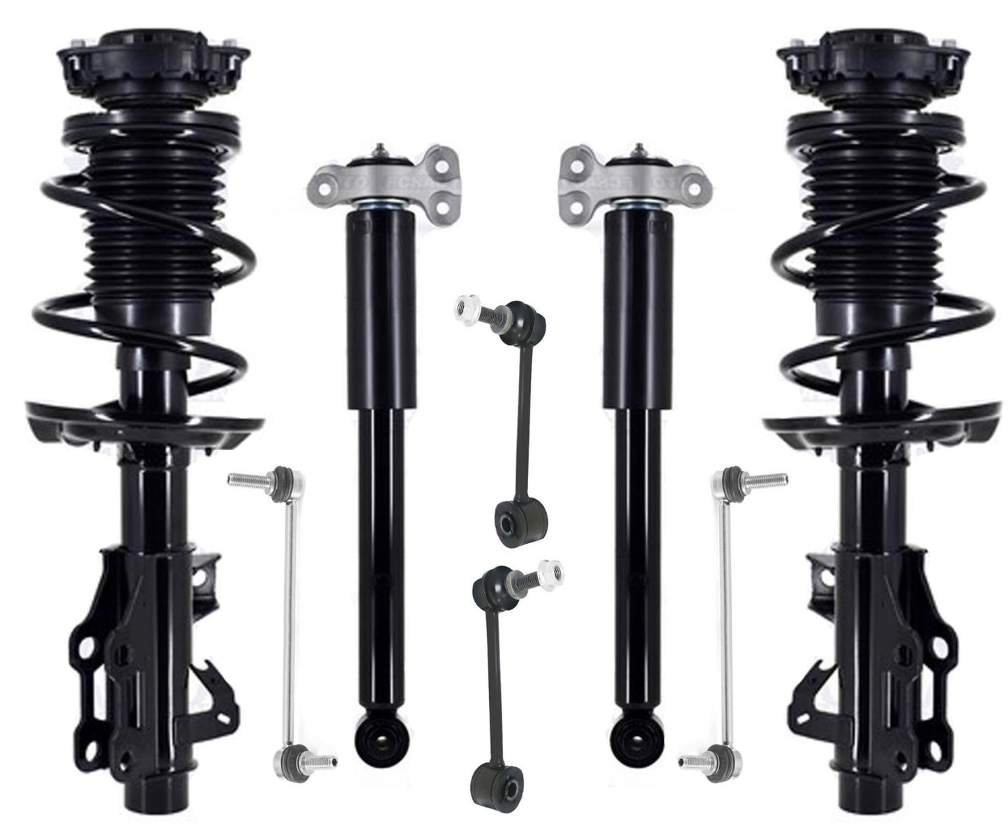 Struts Complete Shocks Links For Camaro Convertible 16-22 W/O Variable Damping