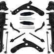 Front Complete Struts Control Arms Tie Rods & Links For Toyota Yaris 2006-2014