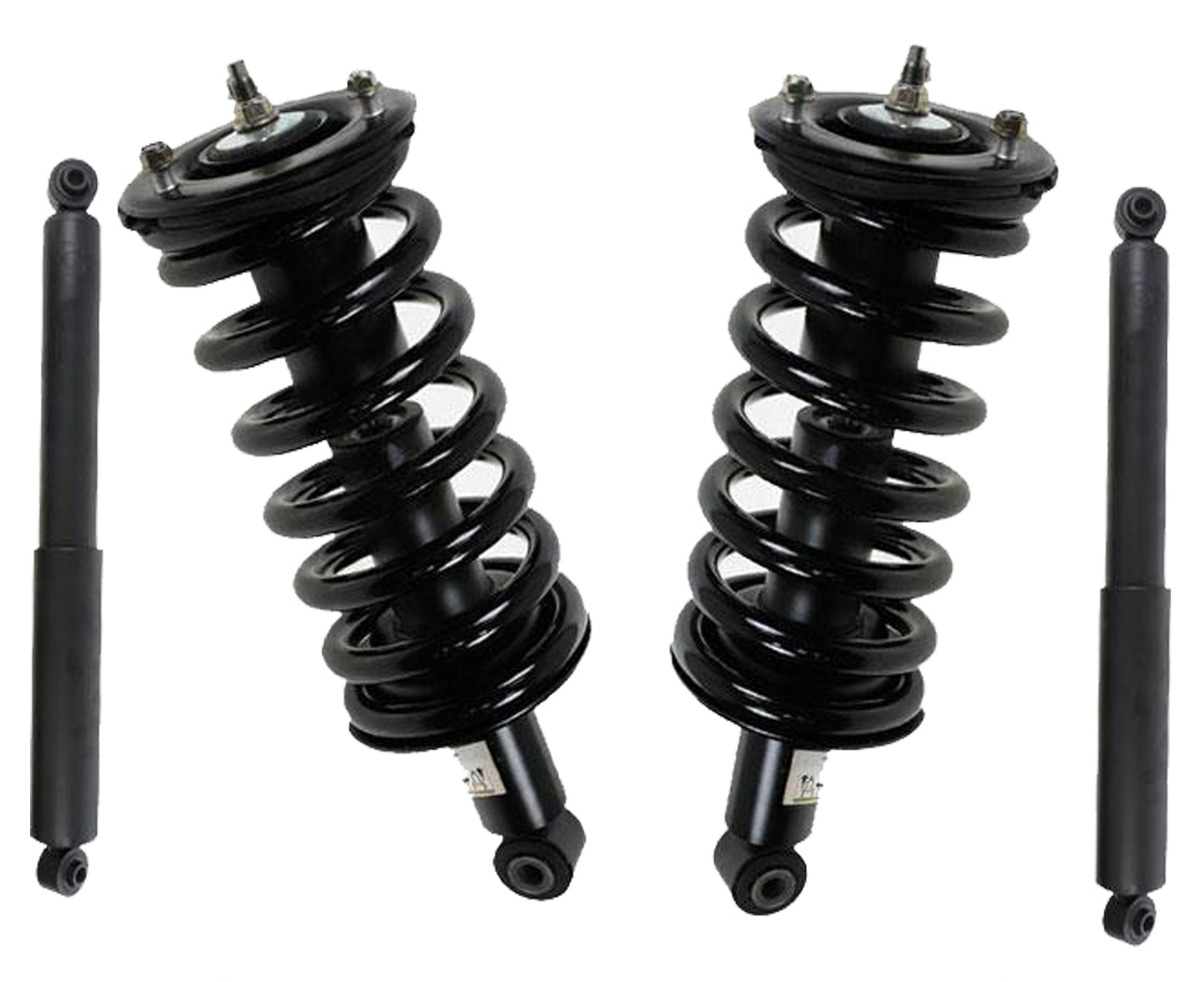 Amortiguadores de puntal de resorte helicoidal para tracción en las 4 ruedas Nissan Titan 2004-15