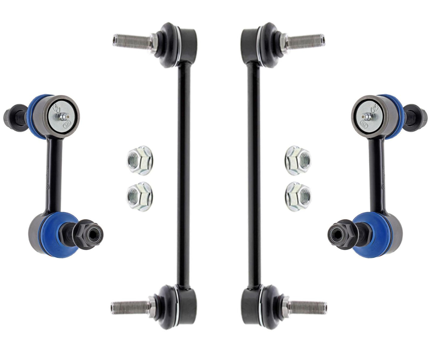 Mevotech Front & Rear Sway Bar Links For Nissan TItan 17-2022 Rear Wheel Drive