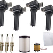 Direct Ignition Coils Spark Plugs Tune Up Kit For Saturn Ion 2.0L 2004-2007