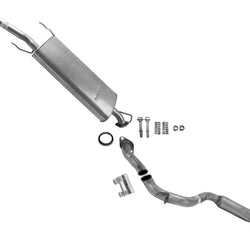 For 2006-2012 Toyota Rav4 2.4L 2.5L Muffler Resonator & Tail Pipe Exhaust System
