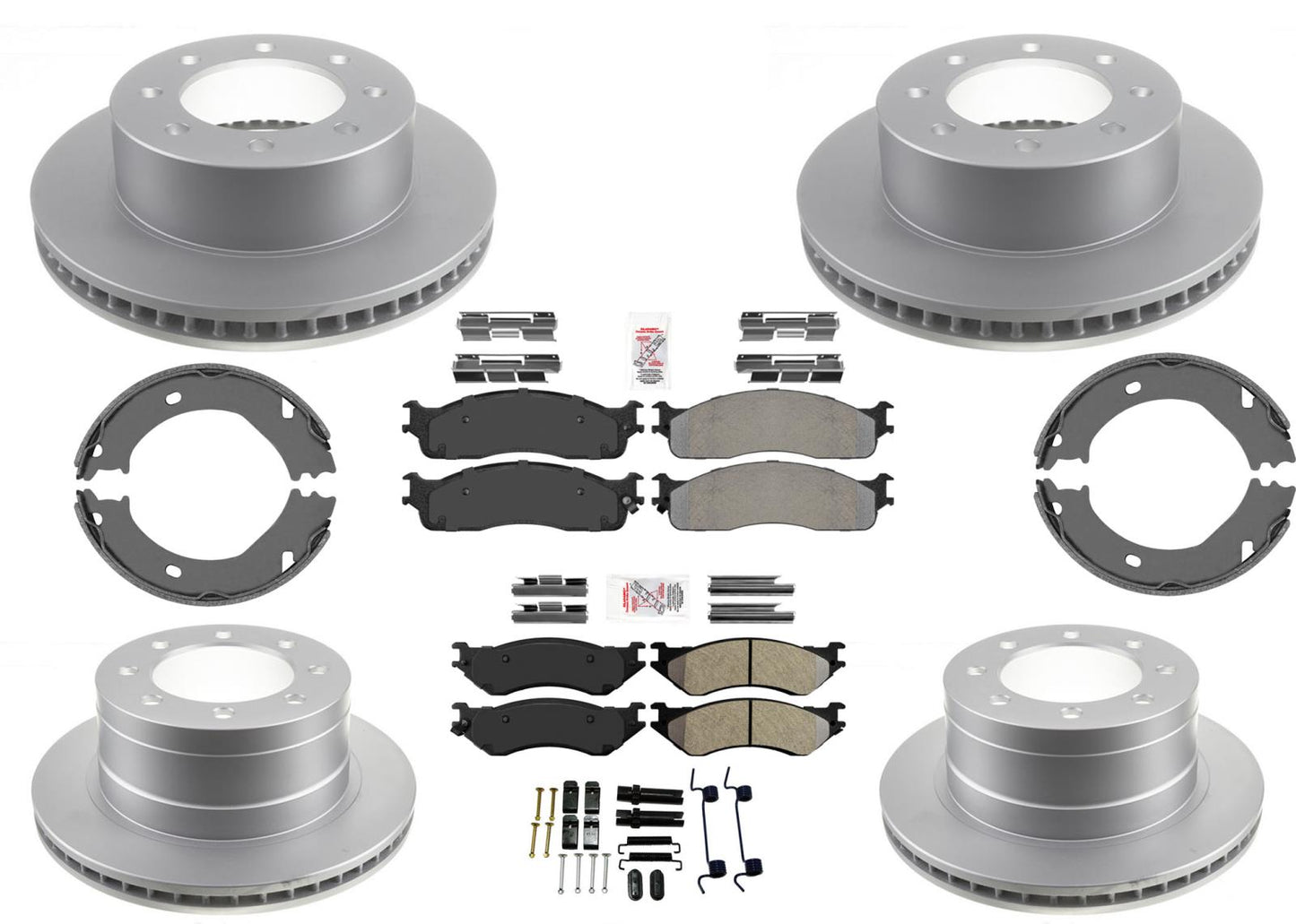 Pastillas de freno de disco de rendimiento para Dodge Ram 2500 Pick Up 2003-2005
