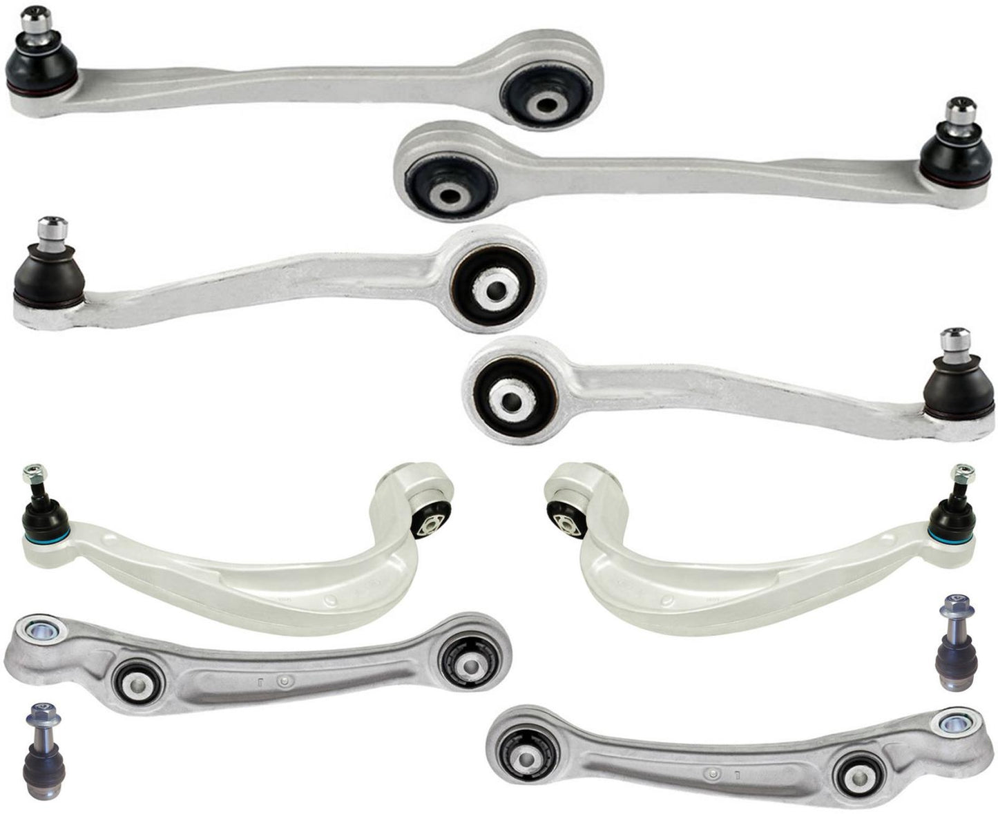 Front Upper & Lower Control Arms W/ Ball Joints For Porsche Macan 2015-2021