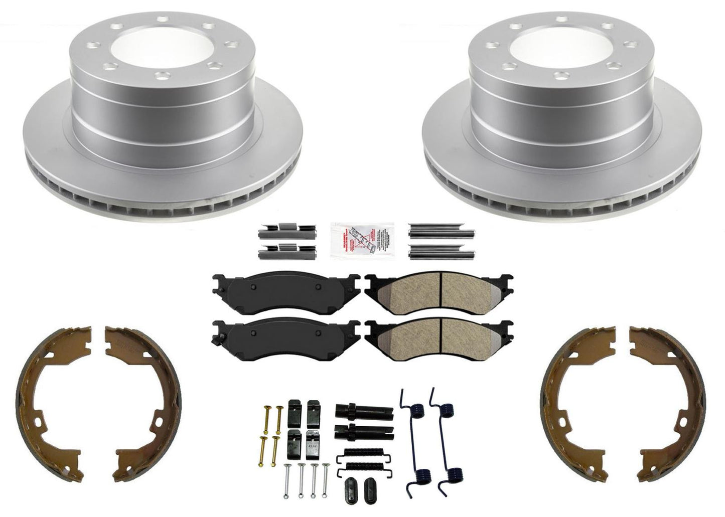 Pastillas de freno de disco de rendimiento trasero para Dodge Ram 2500 Pick Up 2006