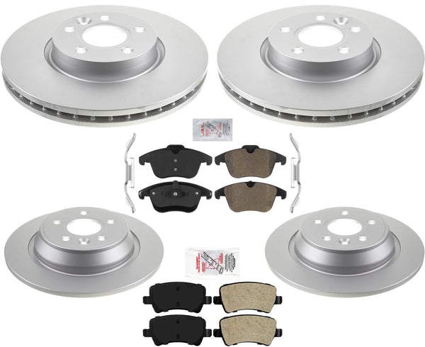 For Land Rover Evoque 2012-2015 Front Disc Brake Rotors Disc Brake Pads