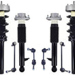 Front Struts Rear Shocks & Links For BMW X5 sDrive35i Rear Wheel Drive 2014-18