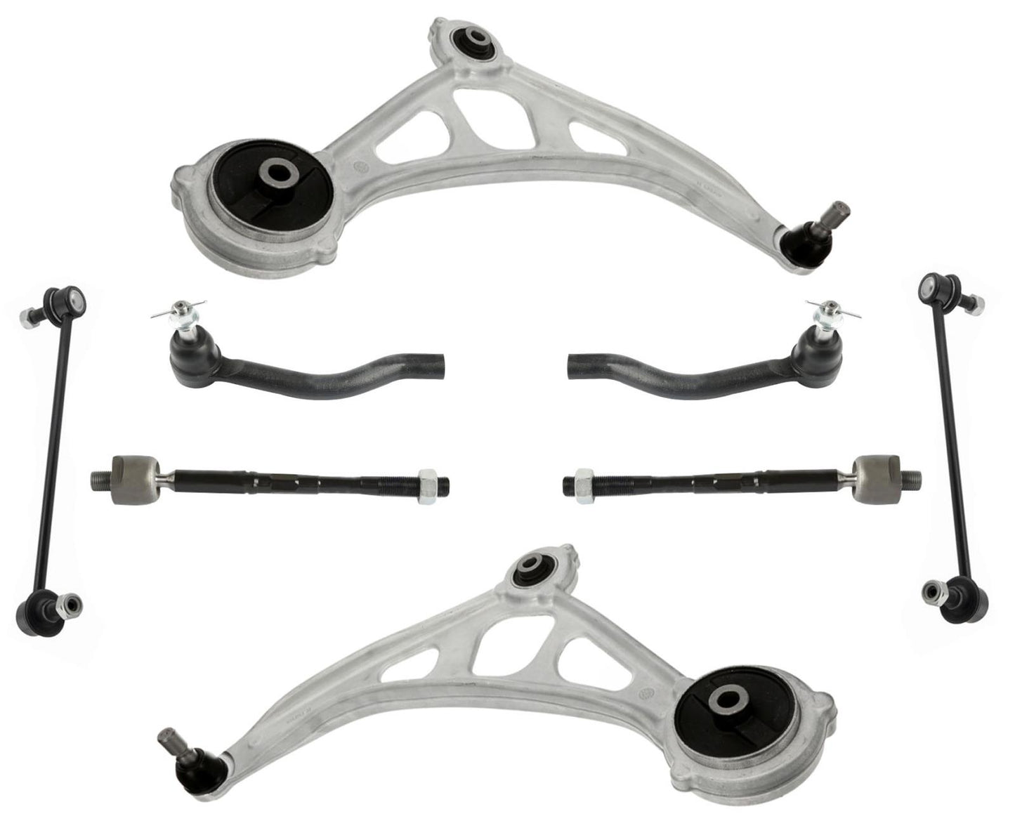 Front Lower Control Arms Tie Rods & Sway Bar Links For Nissan Murano 2015-2022