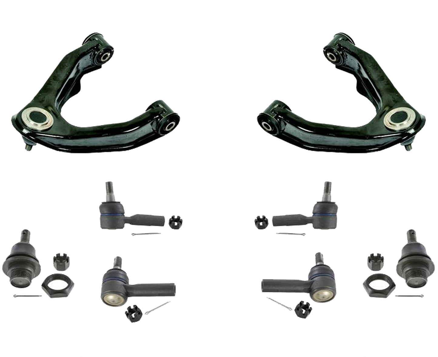 Brazos de control superiores, rótulas inferiores, tirantes para Nissan Xterra 98-04 Frontier