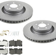 For Ford Mustang 2015-22 with Performance Package Disc Brake Rotors Brake Pads