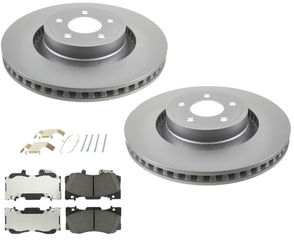 For Ford Mustang 2015-22 with Performance Package Disc Brake Rotors Brake Pads