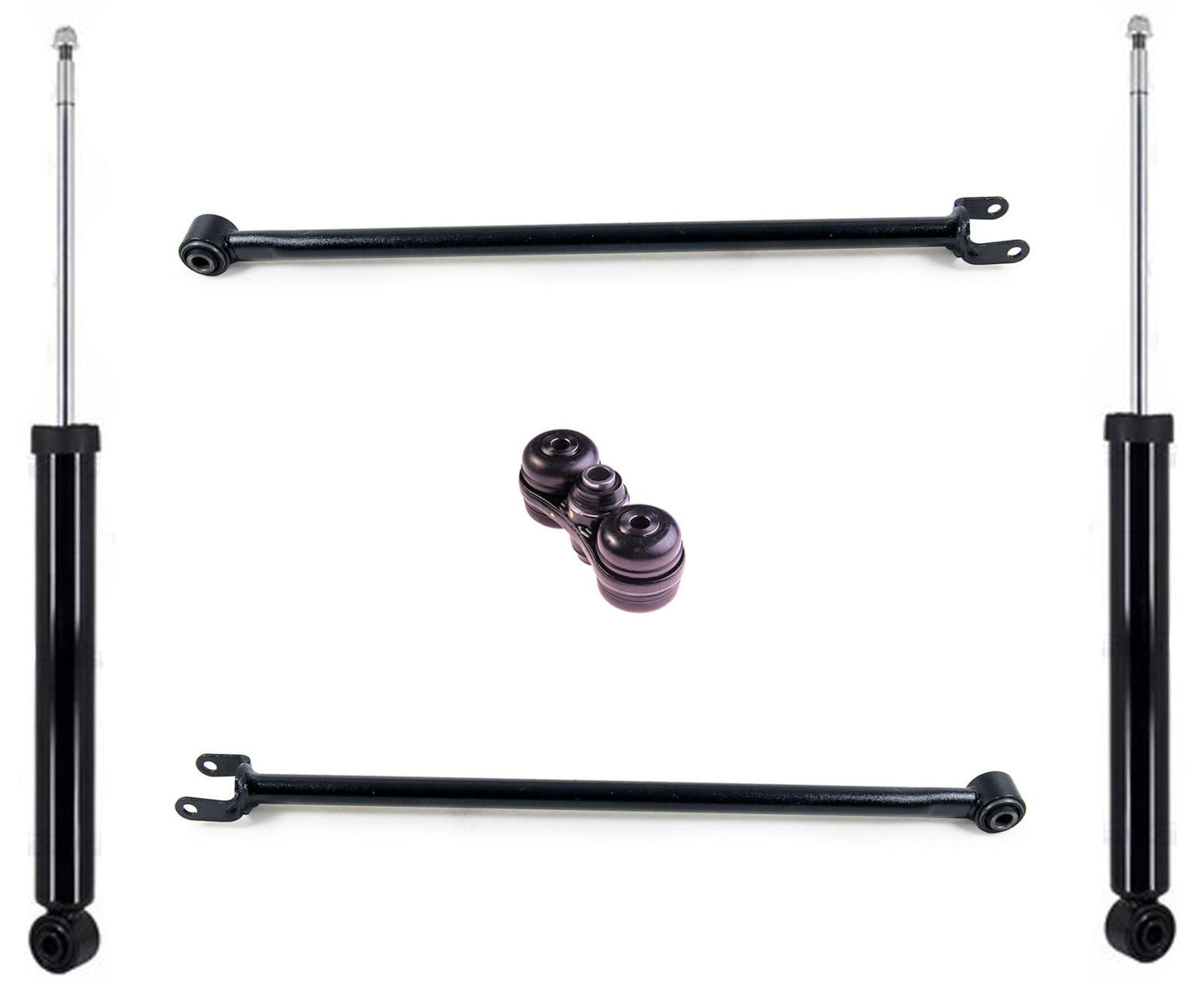 Amortiguadores traseros izquierdo y derecho Watts Links y manivela de campana para Buick Verano 2012-2017