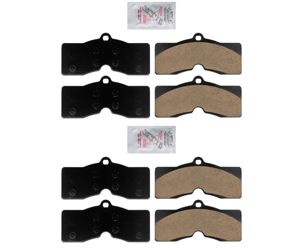 For Chevrolet Corvette 1975-1982 Front + Rear AmeriSTAR Ceramic Disc Brake Pads