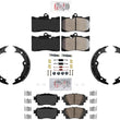 For Lexus IS350 2021-2023 All Wheel Drive Disc Brake Pads Parking Shoe Kit