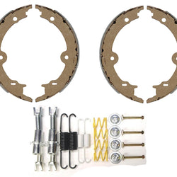For Lexus LS600h 2008-2016 & LS460 2007-2017 Rear Parking Shoes & Spring Kit