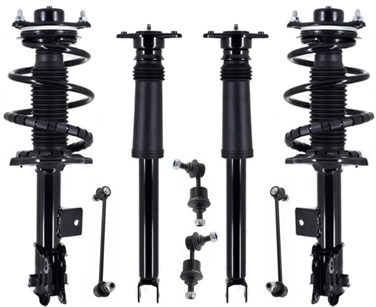 Puntales delanteros amortiguadores traseros completos y enlaces para Kia Optima EX 2.4L 2012-2015