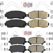For Honda Passport 2019-2022 AmeriPRO Front & Rear Ceramic Brake Pads