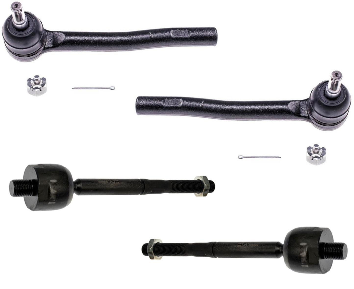 Front Left & Right Inner & Outer Tie Rods For Ford Ranger 06/08/2020 - 2023