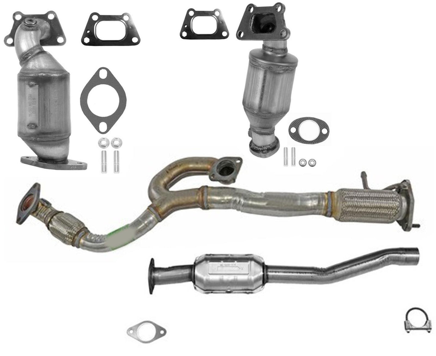 Converters Engine Flex Pipe w/ Gaskets For Chevrolet Equinox 3.0 3.6L 12-2017