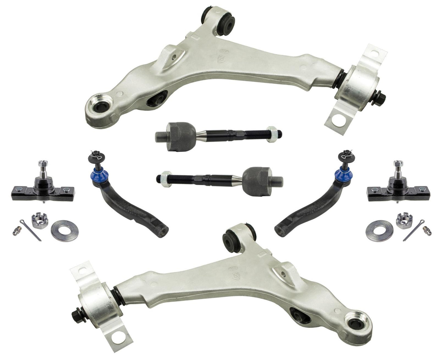 Control Arms Tie Rods & Ball Joints For Lexus IS300 Sedan 16-20 All Wheel Drive