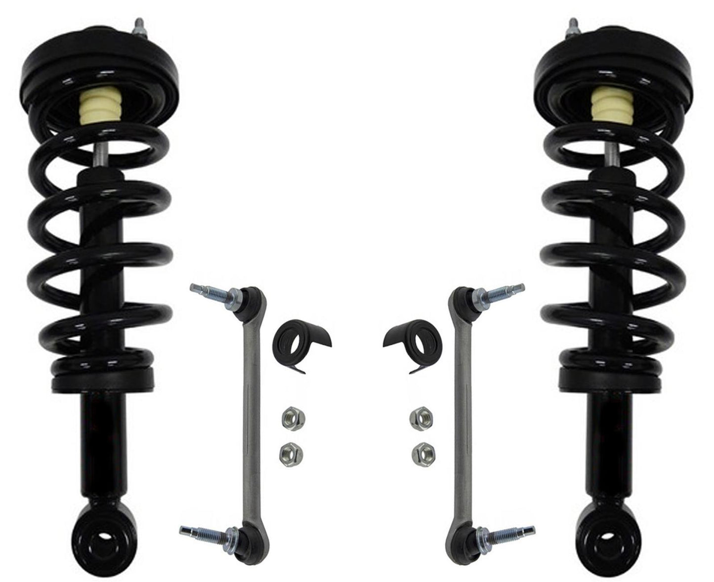 Rear Complete Strut & Links For Ford Expedition EL 2007-2017 Long Wheel Base