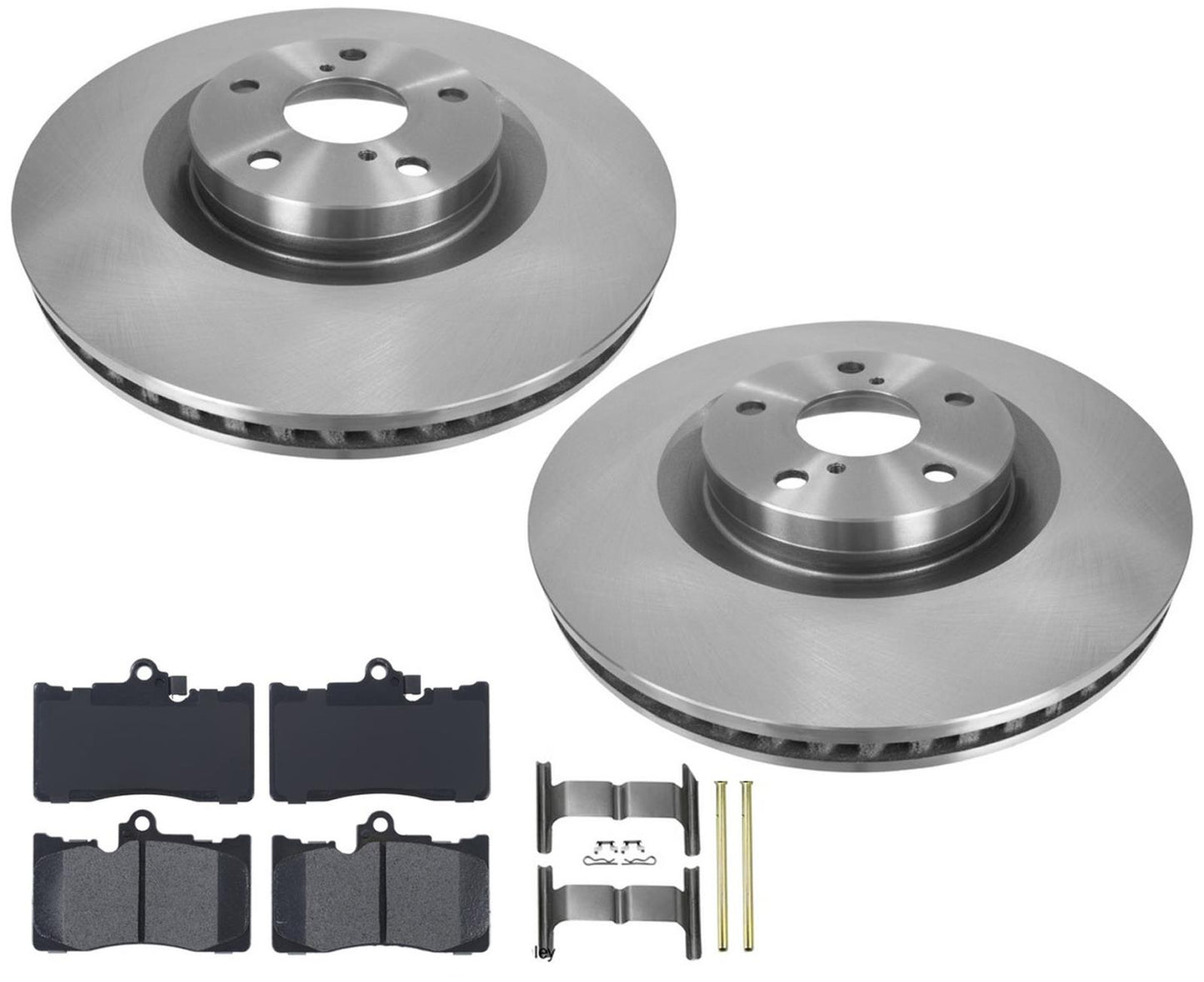 Rotores de freno de disco y pastillas de freno premium para Lexus GS450h F Sport 2015-2018