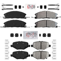 For Ford SHO Police Interceptor Sedan 2013-2019 Semi Metallic Brake Pad Bolts