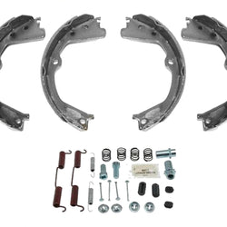 For Ford E150 E250 E350 Super Duty 08-14 Parking Brake Shoes W/ Spring 8C2Z2648A
