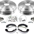 Rear Drums Brake Shoes Springs Wheel Cylinder For Chevrolet Spark 2016-2020