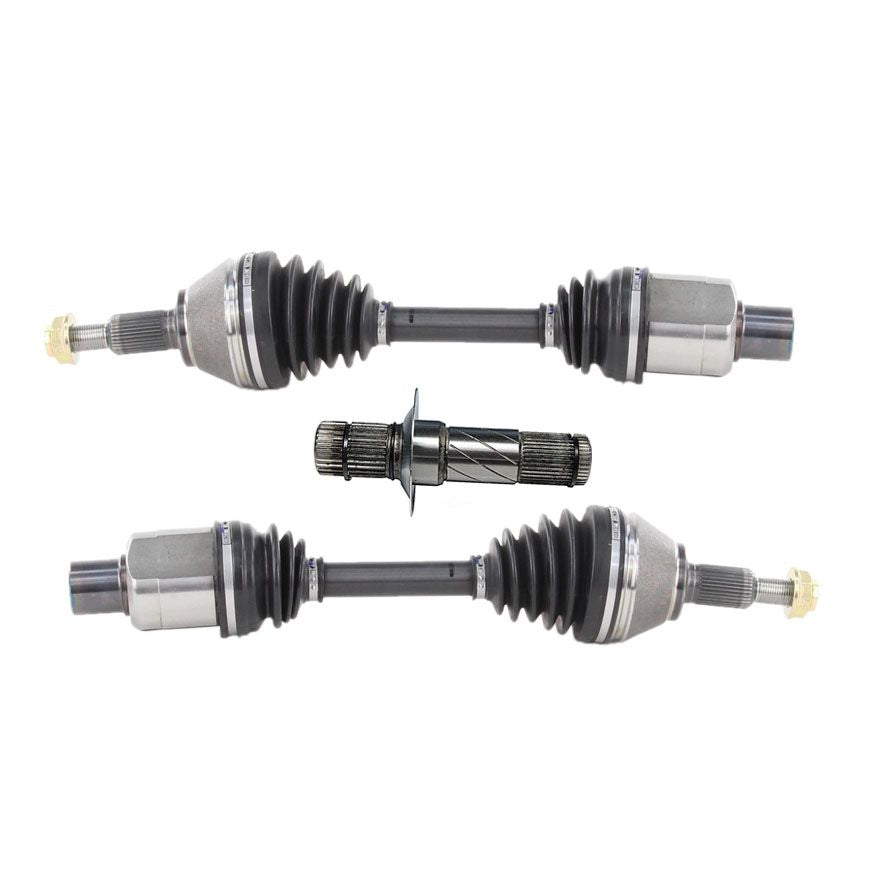 2 Front Complete CV Axle Shafts for Dodge Ram 1500 2012-2018 4x4 4 Wheel Drive