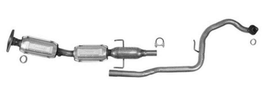 Convertidor catalítico aprobado por CARB para Toyota Yaris 2012-2014 1.5L